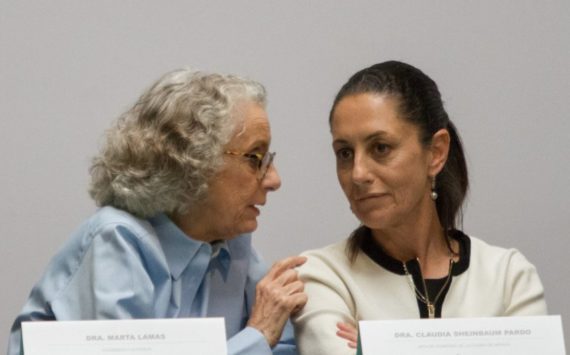 Sheinbaum se reúne con grupos feministas que exigen seguridad