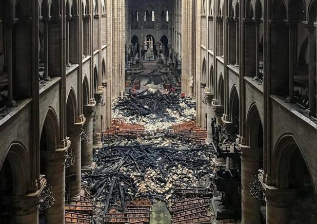 Reanudan obras de Notre Dame con más medidas de seguridad